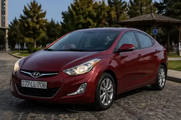 Hyundai Elantra for rent in Azerbaijan