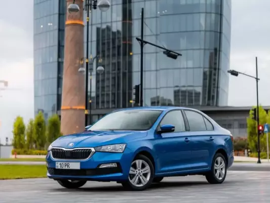 Skoda Rapid for rent in Azerbaijan