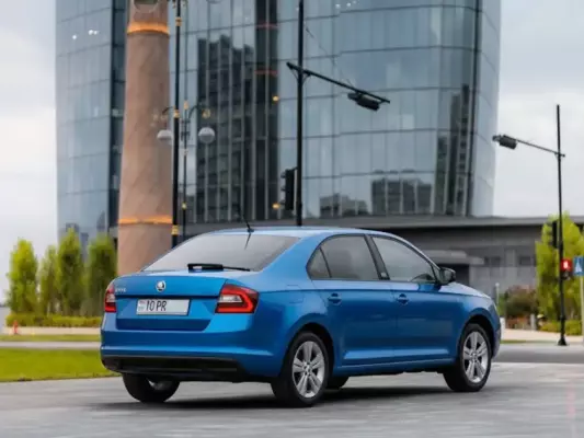 Skoda Rapid for rent in Azerbaijan
