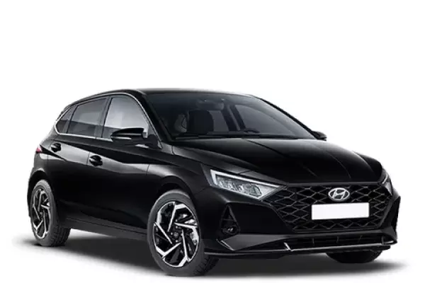 Hyundai i20 for rent in Gebele