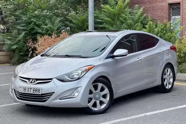 Hyundai Elantra for rent in Azerbaijan
