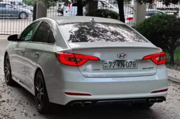 Hyundai Sonata for rent in Azerbaijan