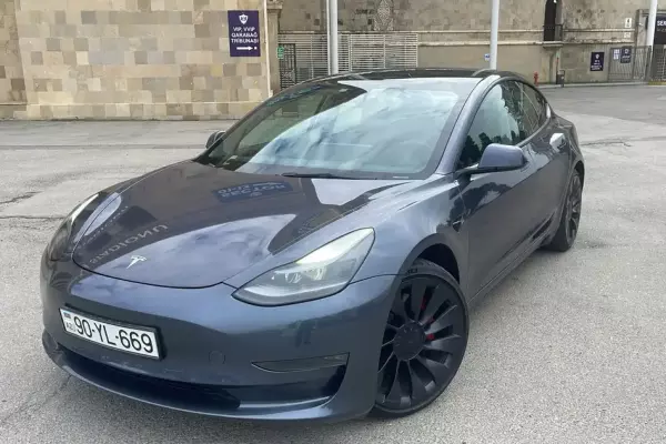 Tesla Model 3 for rent in Azerbaijan