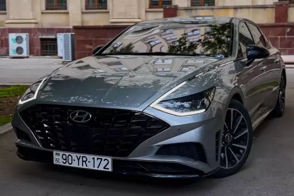 Hyundai Sonata for rent in Azerbaijan