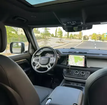 Land Rover Defender for rent in Gebele