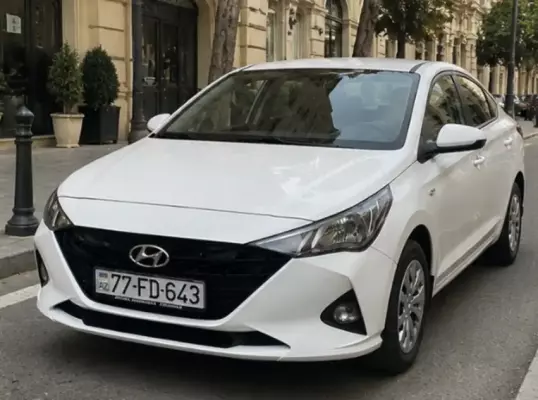 Hyundai Accent for rent in Azerbaijan