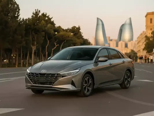 Hyundai Elantra for rent in Azerbaijan