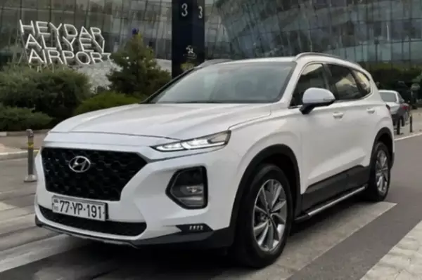 Hyundai Santa Fe for rent in Azerbaijan