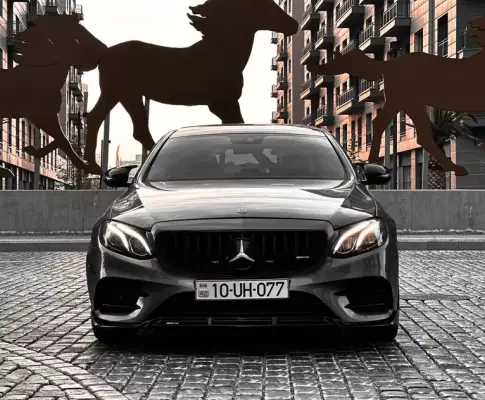 Mercedes E300 for rent in Azerbaijan